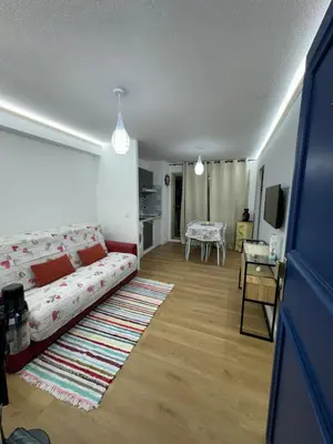 Coin salon dans l'établissement studio 30m2 2 steps from everything