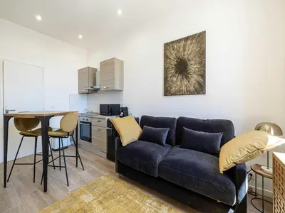 Plan de l'établissement Magnificent studio Cannes center - Mobility lease