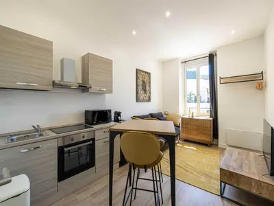Plan de l'établissement Magnificent studio Cannes center - Mobility lease