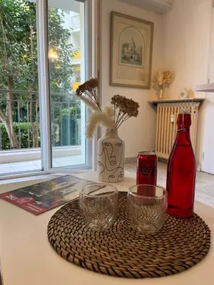 Plan de l'établissement Coquet studio 10 min de Cannes