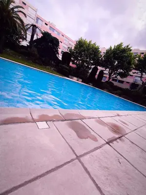 Piscine de l'établissement Home2Sea - Piscine, Jardin, studio cabine, 1 canapé lit convertible 2 ADULTES, 1 lit superposé triple 3 ENFANTS ou ADOS ou située à proximité