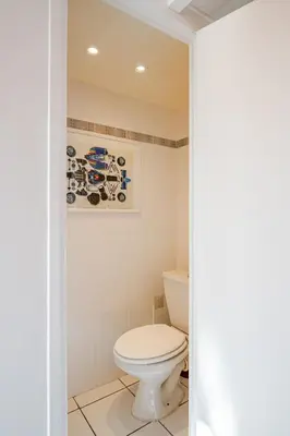 Salle de bains dans l'établissement Sunny duplex close to Croisette, free parking