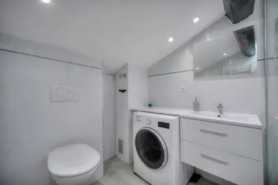 Salle de bains dans l'établissement Studio Cannes