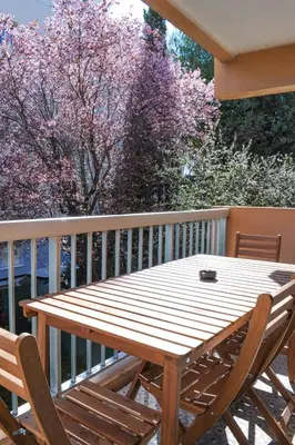 Balcon ou terrasse dans l'établissement Appartement Cosy, Calme et Climatisé proche centre