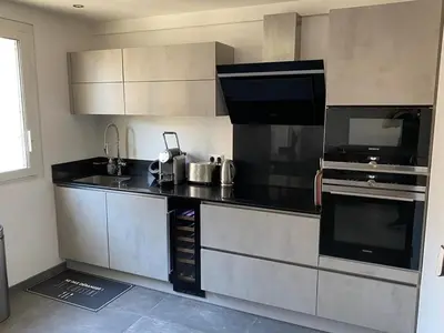 Cuisine ou kitchenette dans l'établissement Appartement MIRAMAR 5 couchages