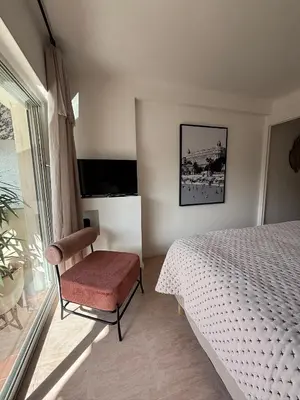 Un ou plusieurs lits dans un hébergement de l'établissement Studio au California Palace