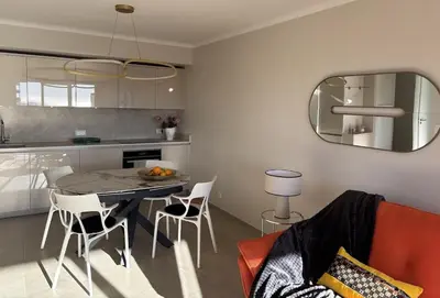 Coin salon dans l'établissement Appartement Alchimy
