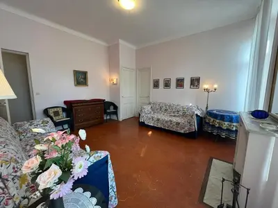 Un ou plusieurs lits dans un hébergement de l'établissement A005 Spacious and bright apt close to Croisette