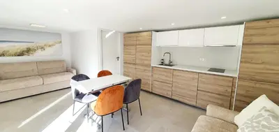 Cuisine ou kitchenette dans l'établissement Villa vue mer à Antibes classée 4 étoiles-Piscine chauffée