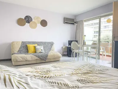 Coin salon dans l'établissement Azur Soleil