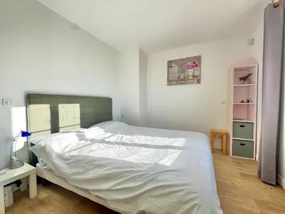 Un ou plusieurs lits dans un hébergement de l'établissement Holiday Sun Villa
