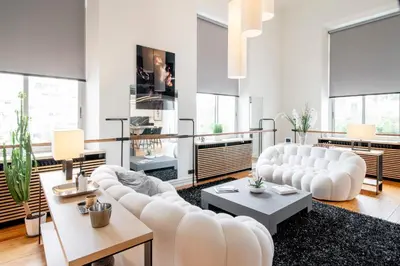 Coin salon dans l'établissement REF 1985 - Cannes - Duplex for rent