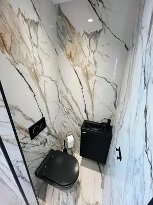 Salle de bains dans l'établissement 3 pièces en cœur de cannes