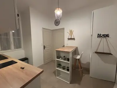 Plan de l'établissement Cosy Apartment in Cannes, AC, WiFi, 15min Palais
