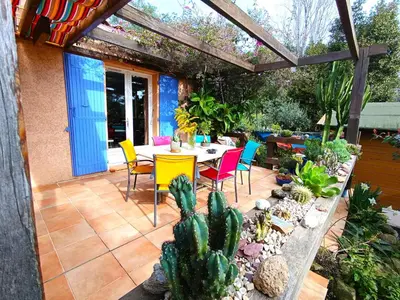 Jardin de l'établissement Lou Pantaï