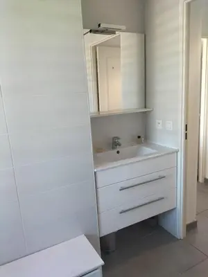 Salle de bains dans l'établissement suite unique