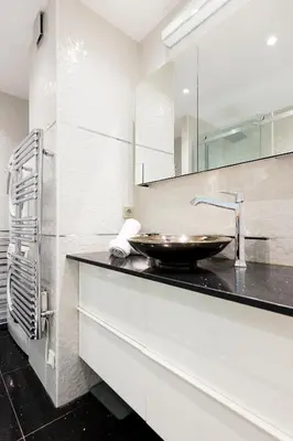 Cuisine ou kitchenette dans l'établissement Immogroom Luxury 1 bedAppartment AC Terrace