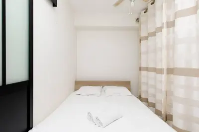 Un ou plusieurs lits dans un hébergement de l'établissement COCO - Beau 2 P climatisé wifi terrasse piscine