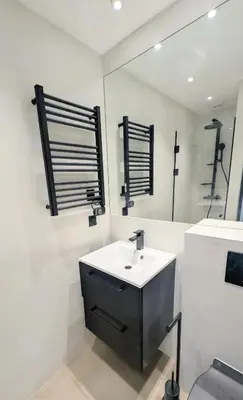 Salle de bains dans l'établissement Ref PINSON