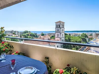 Balcon ou terrasse dans l'établissement Apartment Le Katia-2 by Interhome