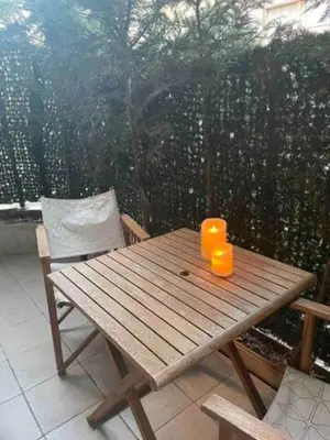 Balcon ou terrasse dans l'établissement Apartment Cannes Croisette near seaside