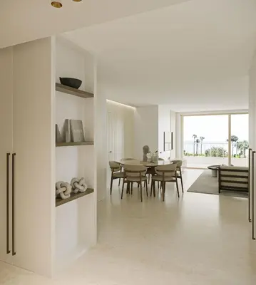 Coin salon dans l'établissement REF 1981 - Cannes sea view apartment Cannes Palm Beach