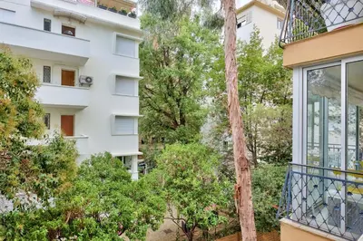 Jardin de l'établissement T3 proche de la Croisette et Palais des Festivals