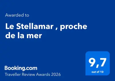 Certificat, récompense, panneau ou autre document affiché dans l'établissement Le Stellamar , proche de la mer