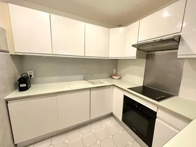 Cuisine ou kitchenette dans l'établissement Appartement Spacieux dans une résidence Haut Standing