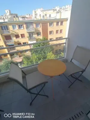 Balcon ou terrasse dans l'établissement Le Syracuse