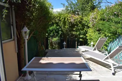 Plan de l'établissement Cap d'Antibes Duplex studio Garden-terrace Beaches