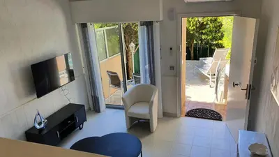 Plan de l'établissement Cap d'Antibes Duplex studio Garden-terrace Beaches