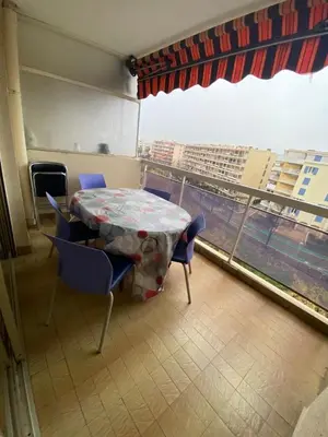 Coin salon dans l'établissement T2 Proche plage - Centre cagnes sur mer