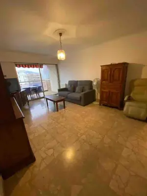 Coin salon dans l'établissement T2 Proche plage - Centre cagnes sur mer