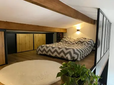 Un ou plusieurs lits dans un hébergement de l'établissement Maison de la quieta