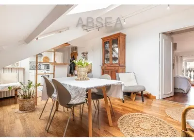 Coin salon dans l'établissement Absea Antibes centre ville