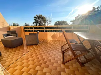 Balcon ou terrasse dans l'établissement Serenity