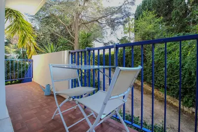 Balcon ou terrasse dans l'établissement CHENES Lumineux Vue Mer Clim Confort Terrasses Parking