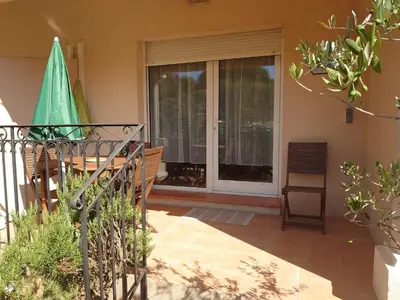 Balcon ou terrasse dans l'établissement L'orangerai d'Antibes