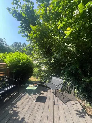 Jardin de l'établissement App 4 pers avec terrasse