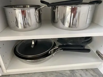 Cuisine ou kitchenette dans l'établissement L'Astrolabe - Studio - refurbished - seaside