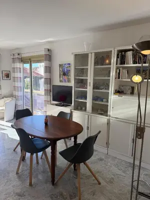 Coin salon dans l'établissement Central location, terrace, 2 bedrooms