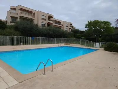 Plan de l'établissement Antibes La Louisiane 2 Pieces rez-de-jardin Piscine