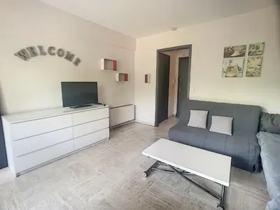 Plan de l'établissement Antibes Cap d'Ambre Studio avec terrasse au calme