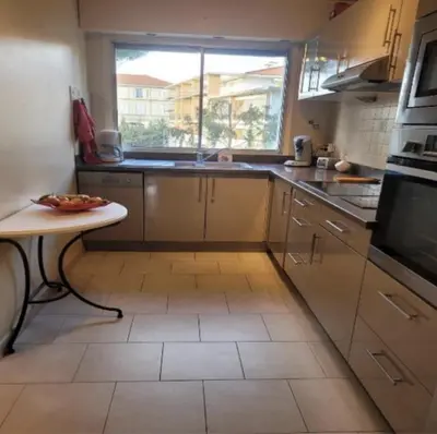 Cuisine ou kitchenette dans l'établissement Center Cannes Montfleury