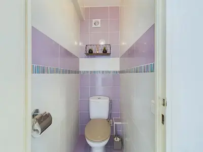 Salle de bains dans l'établissement Center Cannes Montfleury