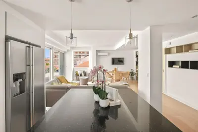 Télévision ou salle de divertissement dans l'établissement REF 1493 - Cannes -City Center Banane District