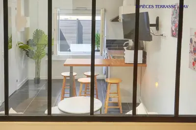 Plan de l'établissement VCA House -5 appartements - 15Min Mer- Wifi-Clim