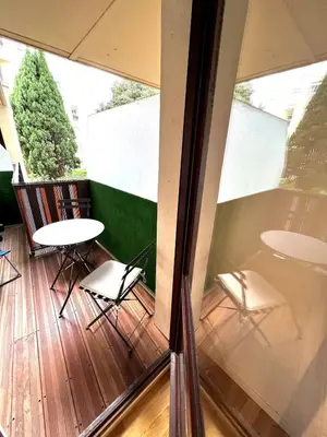 Balcon ou terrasse dans l'établissement Studio La Baronne