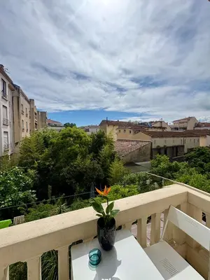 Balcon ou terrasse dans l'établissement Cannes Central Balcony- 9 min Festival